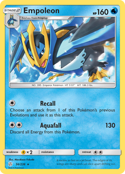 Empoleon — Cosmic Eclipse 56/236