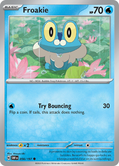Froakie — Obsidian Flames 56/197