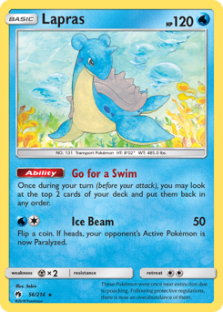 Lapras — Lost Thunder 56/214