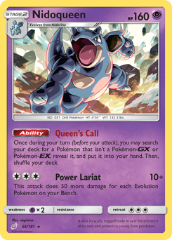 Nidoqueen — Team Up 56/181