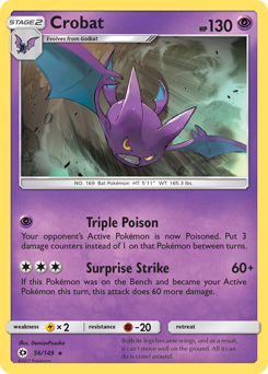 Crobat — Sun & Moon 56/149