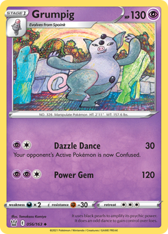 Grumpig — Battle Styles 56/163