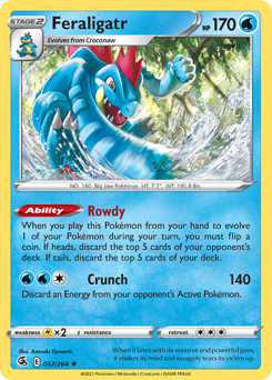 Feraligatr — Fusion Strike 57/264