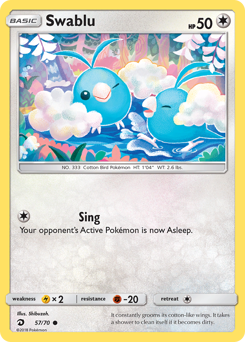 Swablu — Dragon Majesty 57/70