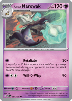 Alolan Marowak — Journey Together 57/159