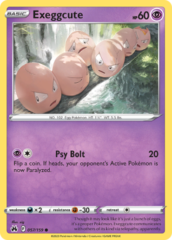 Exeggcute — Crown Zenith 57/159