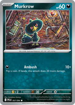 Murkrow — Phantasmal Flames 57/94