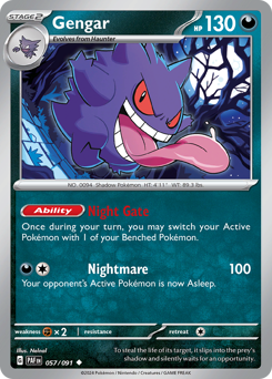Gengar — Paldean Fates 57/91