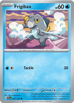 Frigibax — Paldea Evolved 57/193