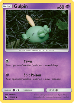 Gulpin — Celestial Storm 57/168