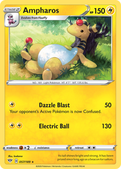 Ampharos — Darkness Ablaze 57/189