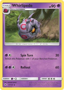 Whirlipede — Burning Shadows 57/147