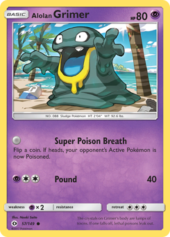 Alolan Grimer — Sun & Moon 57/149