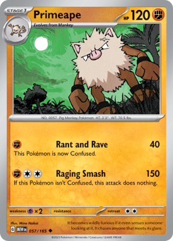 Primeape — 151 57/165