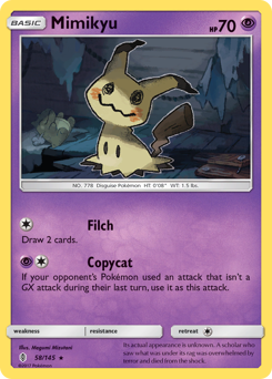 Mimikyu — Guardians Rising 58/145