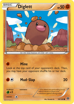 Diglett — XY 58/146