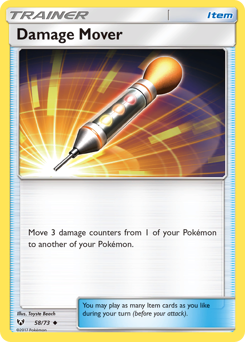 Damage Mover — Shining Legends 58/73