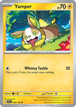 Yamper — Temporal Forces 58/162