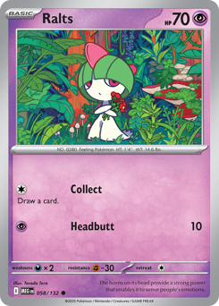 Ralts — Mega Evolution 58/132