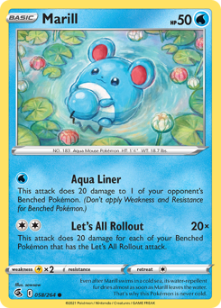 Marill — Fusion Strike 58/264