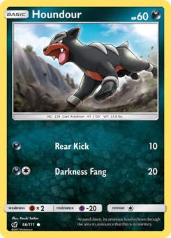 Houndour — Crimson Invasion 58/111