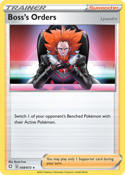 Boss's Orders — Shining Fates 58/72