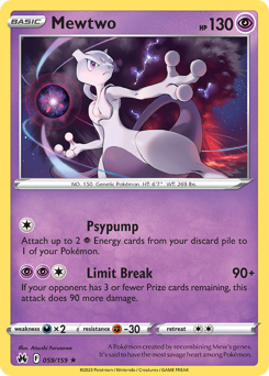 Mewtwo — Crown Zenith 59/159