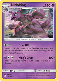 Nidoking — Team Up 59/181