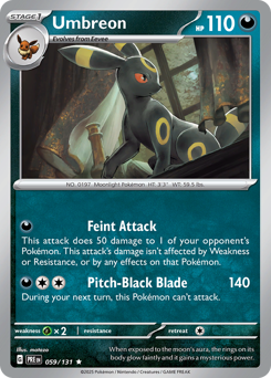Umbreon — Prismatic Evolutions 59/131