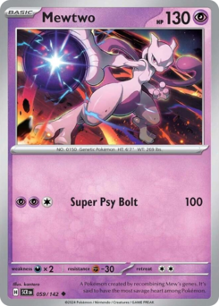 Mewtwo — Stellar Crown 59/142