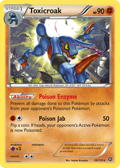 Toxicroak — Steam Siege 59/114