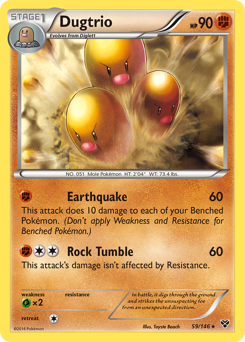Dugtrio — XY 59/146