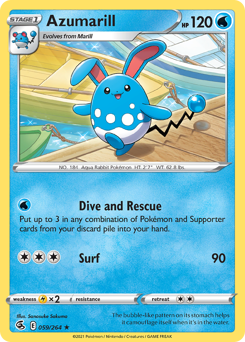Azumarill — Fusion Strike 59/264