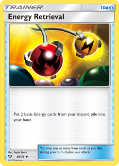 Energy Retrieval — Shining Legends 59/73