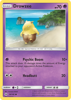 Drowzee — Sun & Moon 59/149
