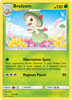Breloom — Shining Legends 5/73