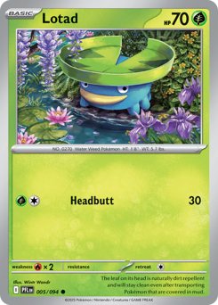 Lotad — Phantasmal Flames 5/94