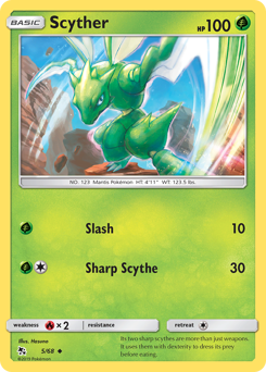 Scyther — Hidden Fates 5/68