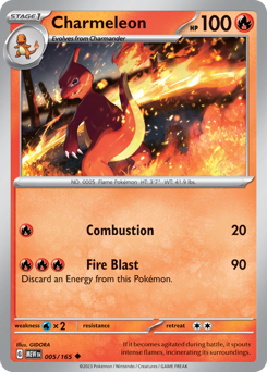 Charmeleon — 151 5/165