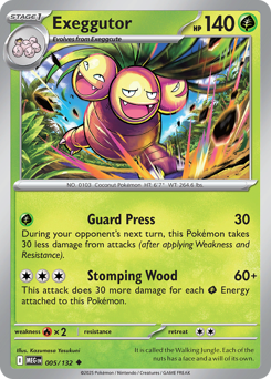 Exeggutor — Mega Evolution 5/132
