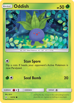 Oddish — Unbroken Bonds 5/214