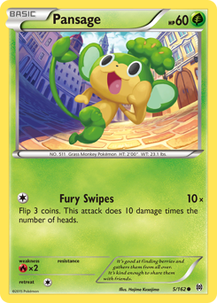 Pansage — BREAKthrough 5/162