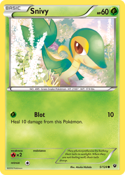 Snivy — Fates Collide 5/124