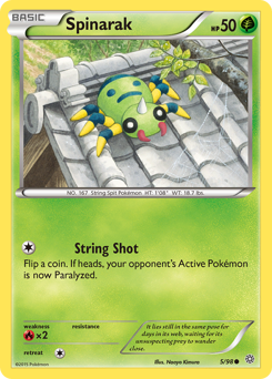 Spinarak — Ancient Origins 5/98