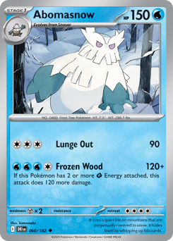 Abomasnow — Destined Rivals 60/182