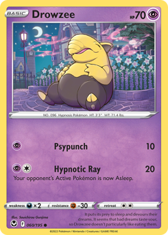Drowzee — Silver Tempest 60/195