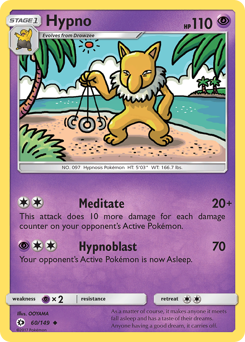 Hypno — Sun & Moon 60/149