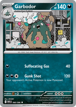 Garbodor — White Flare 60/86