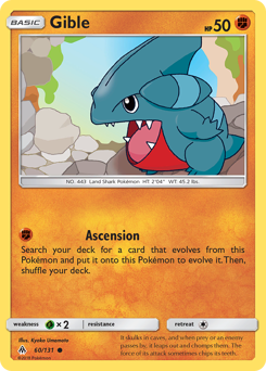 Gible — Forbidden Light 60/131