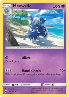 Meowstic — Burning Shadows 60/147